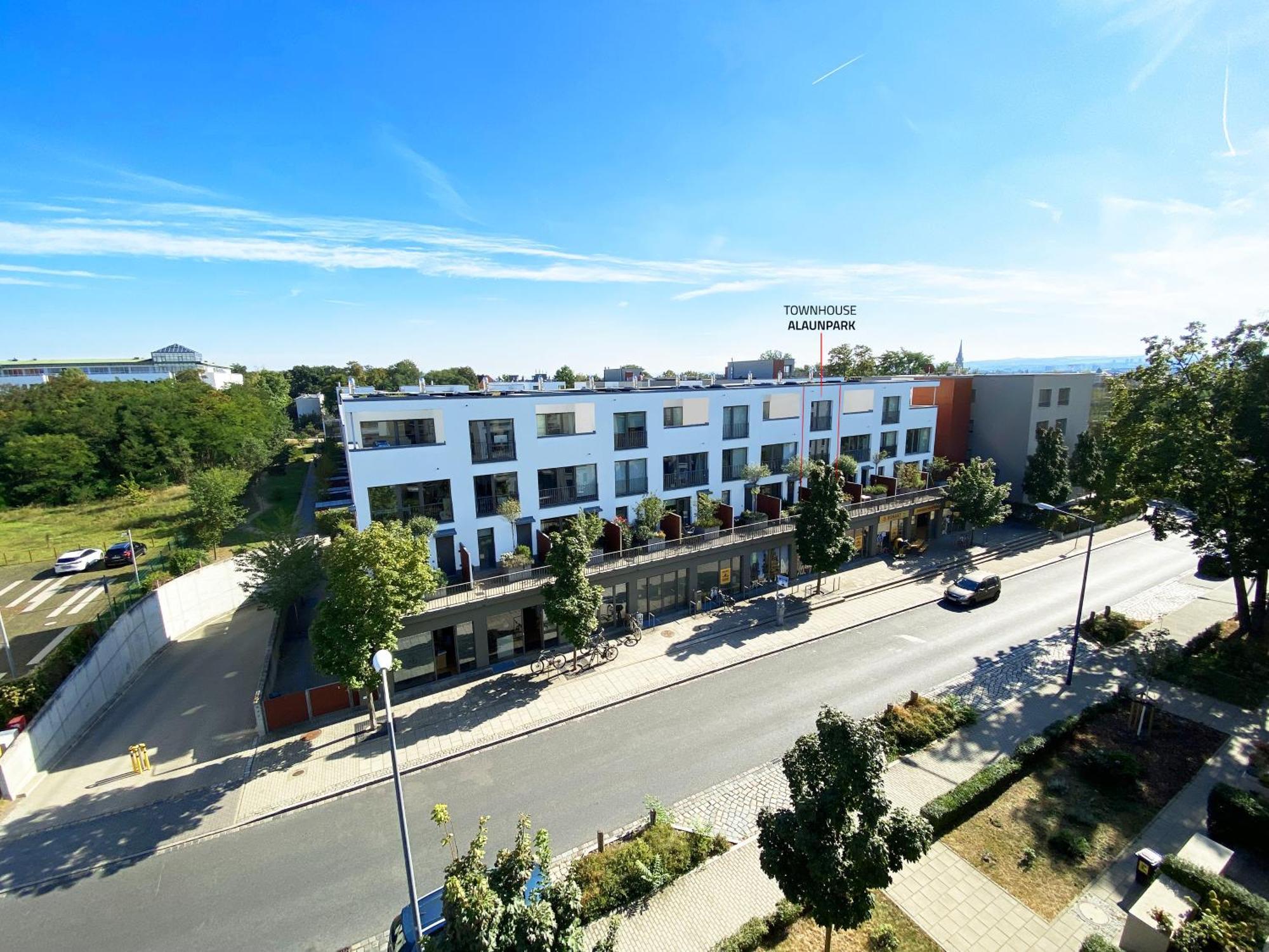 Vila Townhouse Alaunpark Drážďany Exteriér fotografie